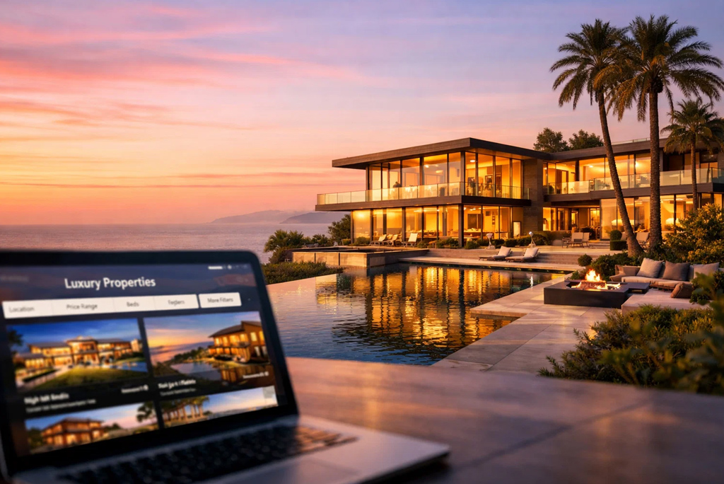 Luxury homes for sale in California