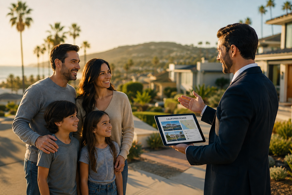 Real estate agent California helping relocating buyers